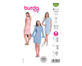 Schnittmuster burda easy - Kleid 5805